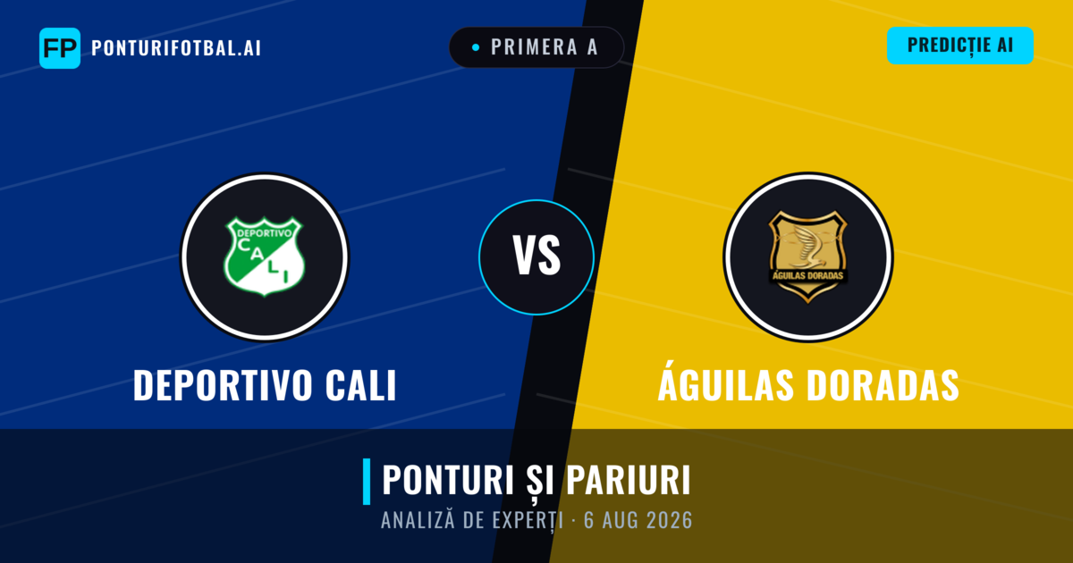 Deportivo Cali vs Águilas Doradas — pronostic și avancronică meci