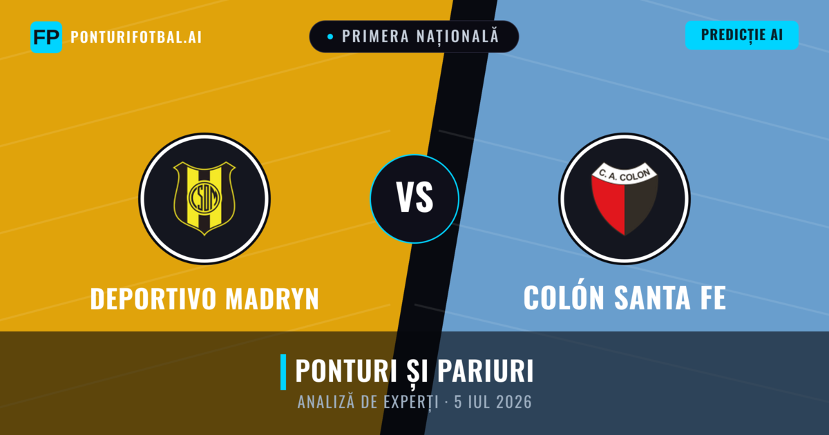 Deportivo Madryn vs Colón Santa Fe — pronostic și avancronică meci