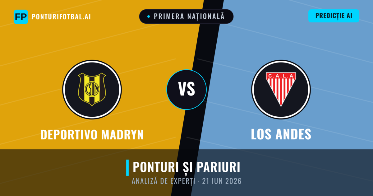 Deportivo Madryn vs Los Andes — pronostic și avancronică meci