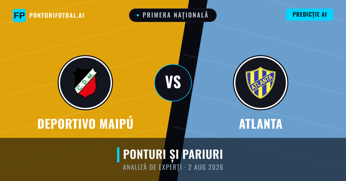 Deportivo Maipú vs Atlanta — pronostic și avancronică meci