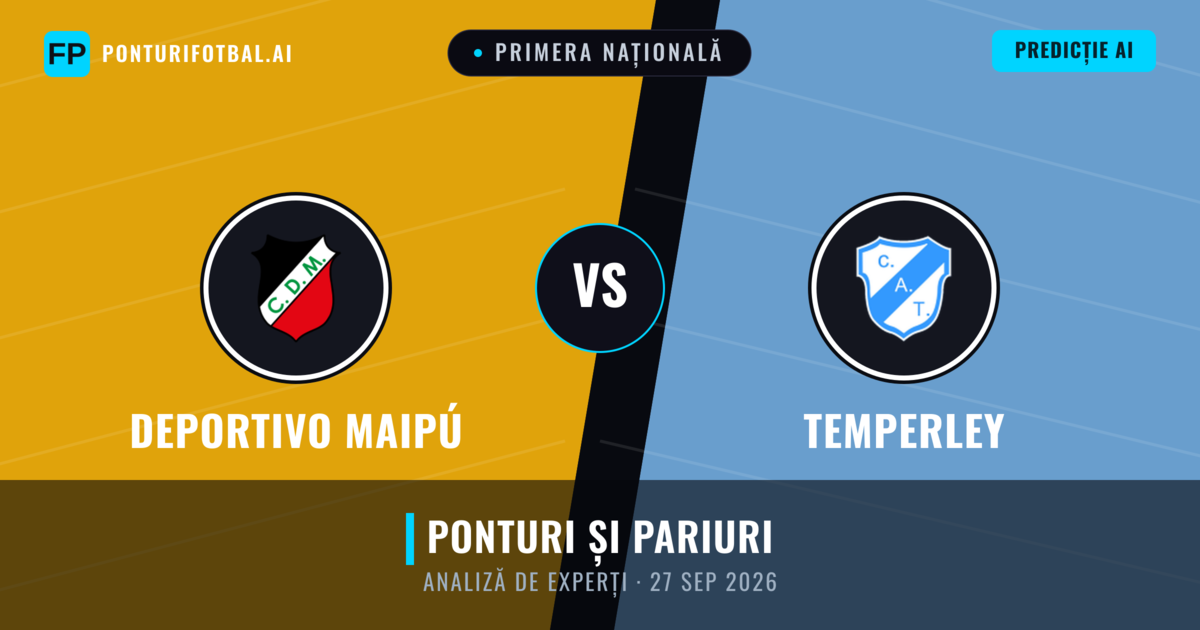 Deportivo Maipú vs Temperley — pronostic și avancronică meci