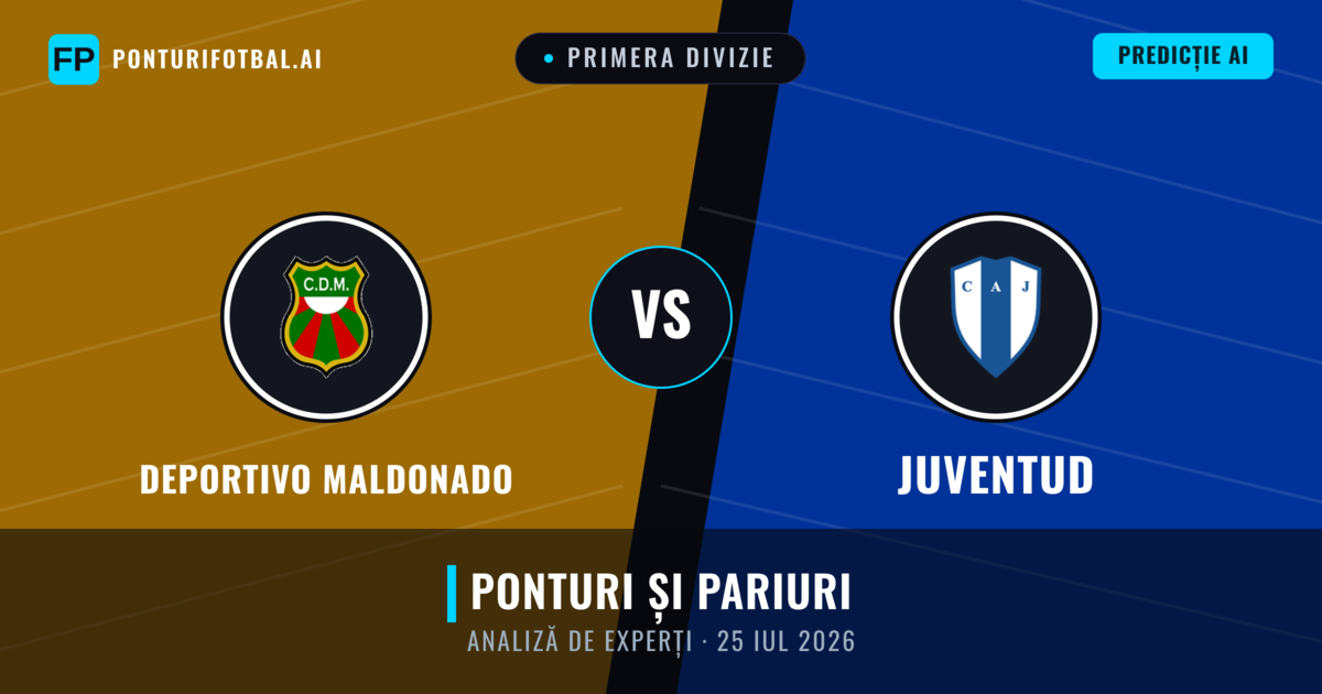 Deportivo Maldonado vs Juventud — pronostic și avancronică meci