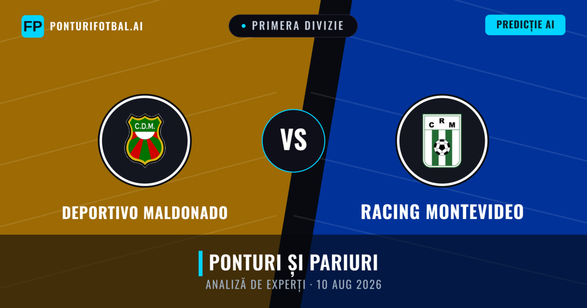 Deportivo Maldonado vs Racing Montevideo — pronostic și avancronică meci
