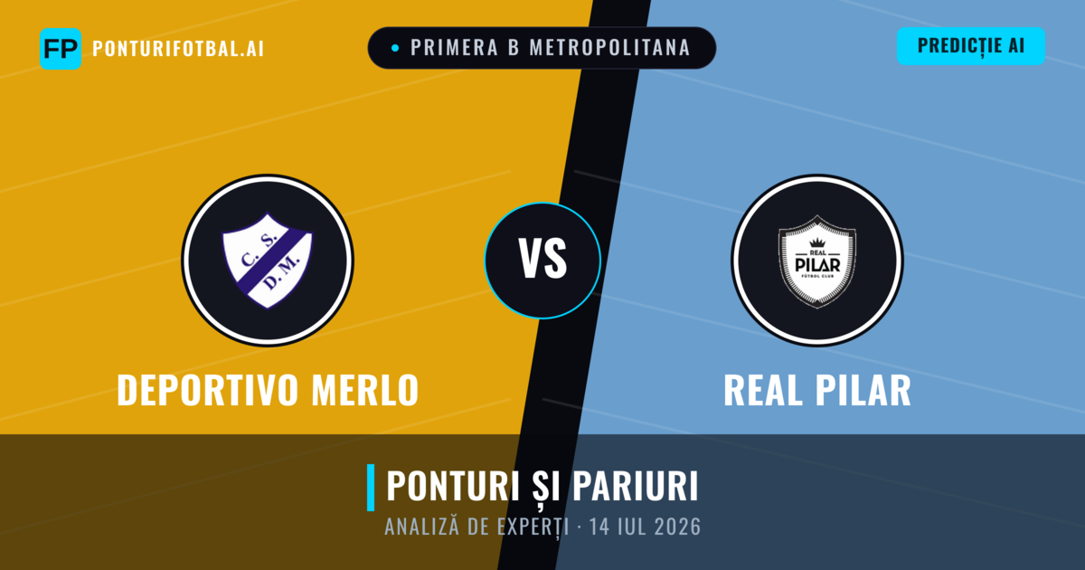 Deportivo Merlo vs Real Pilar — pronostic și avancronică meci