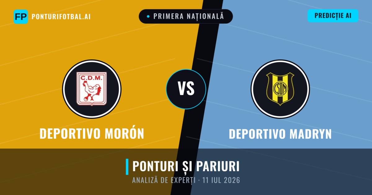 Deportivo Morón vs Deportivo Madryn — pronostic și avancronică meci