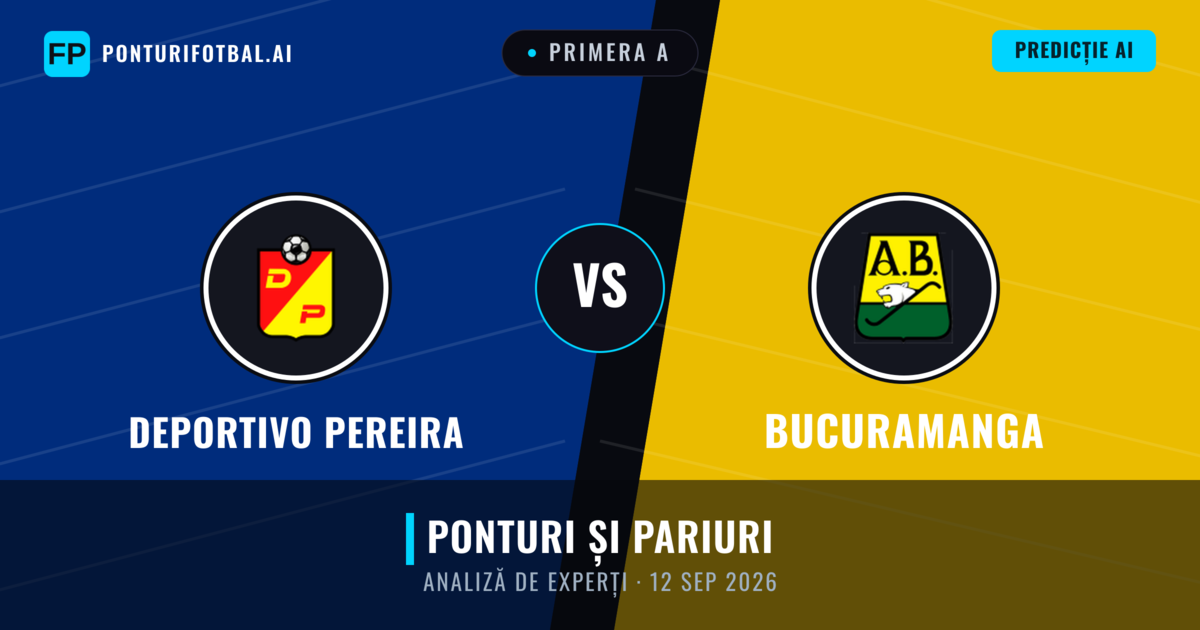 Deportivo Pereira vs Bucuramanga — pronostic și avancronică meci