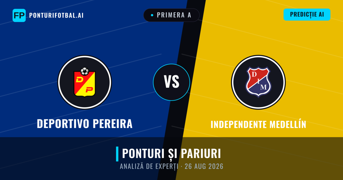 Deportivo Pereira vs Independente Medellín — pronostic și avancronică meci