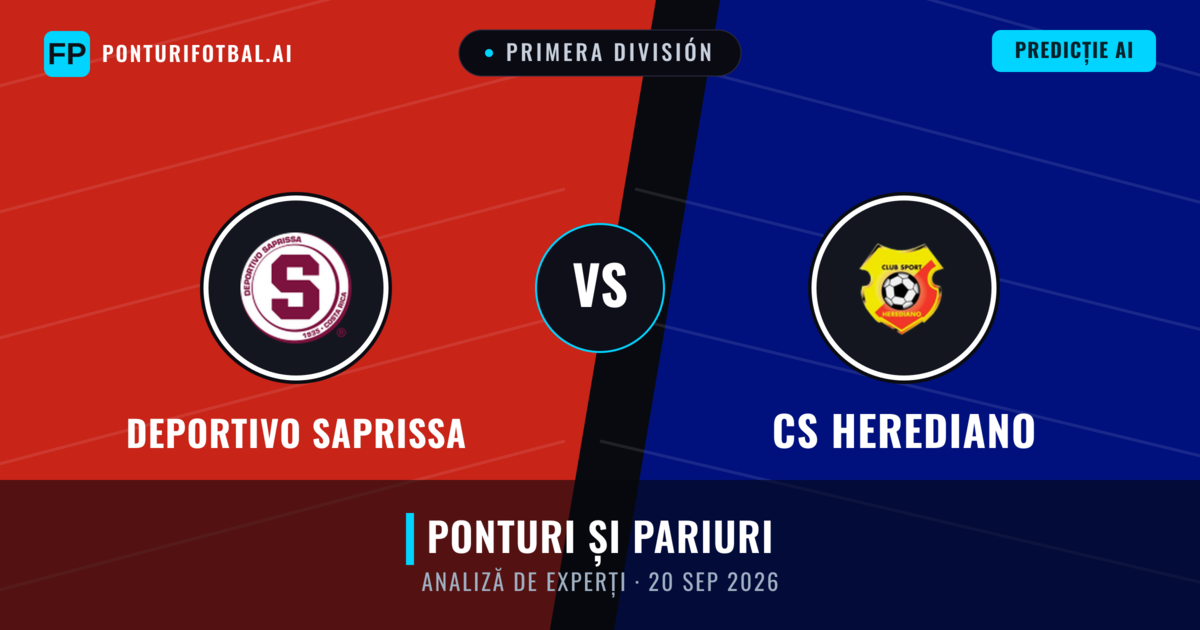 Deportivo Saprissa vs CS Herediano — pronostic și avancronică meci