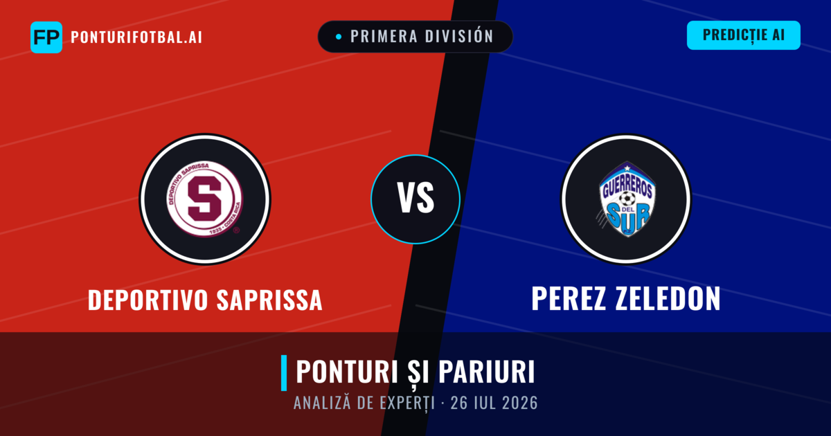 Deportivo Saprissa vs Perez Zeledon — pronostic și avancronică meci