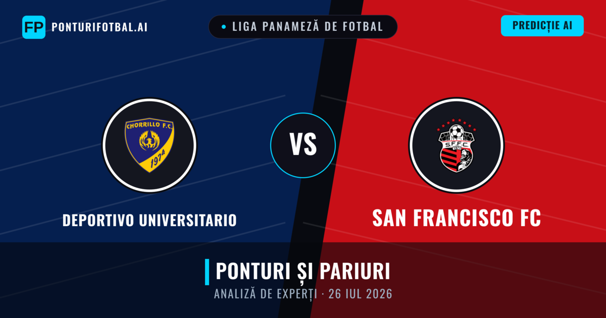 Deportivo Universitario vs San Francisco FC — pronostic și avancronică meci