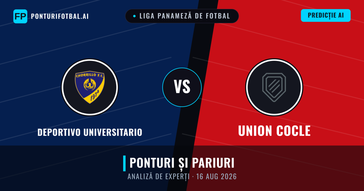 Deportivo Universitario vs Union Cocle — pronostic și avancronică meci