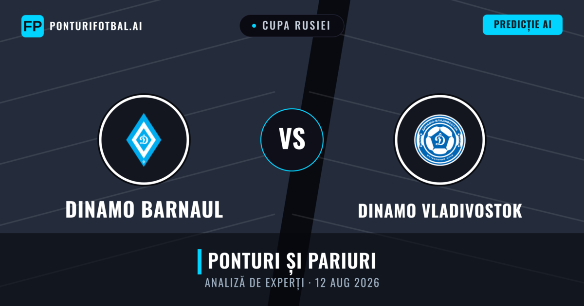 Dinamo Barnaul vs Dinamo Vladivostok — pronostic și avancronică meci