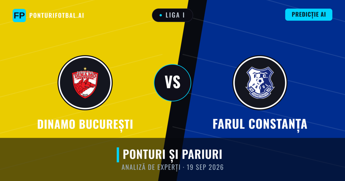 Dinamo București vs Farul Constanța — pronostic și avancronică meci