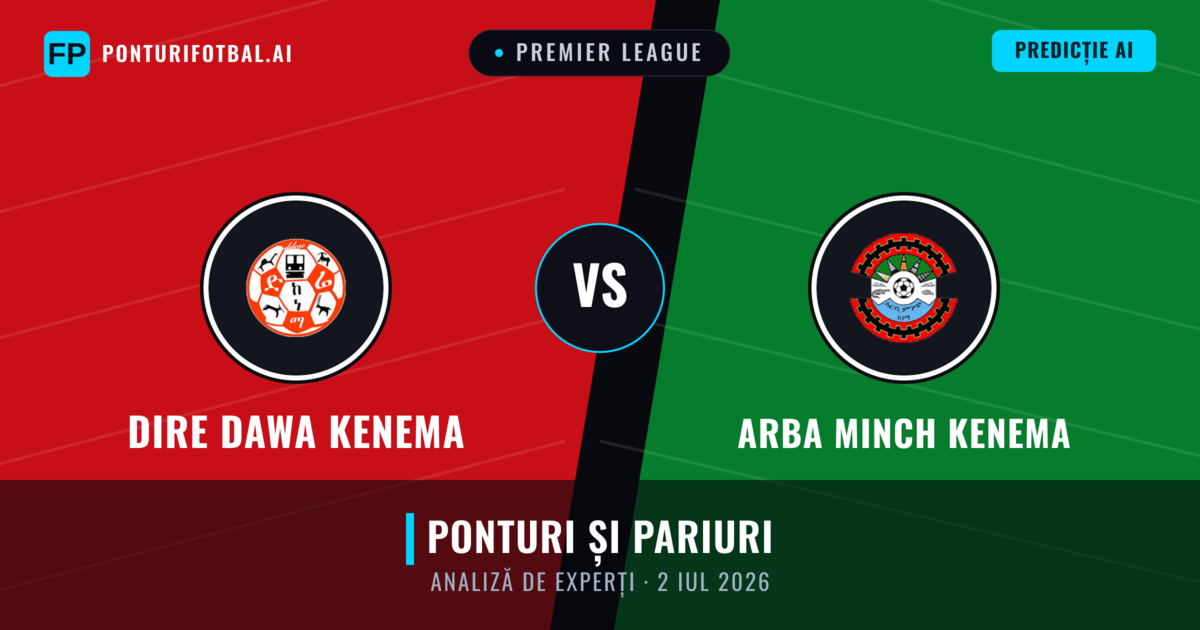 Dire Dawa Kenema vs Arba Minch Kenema — pronostic și avancronică meci