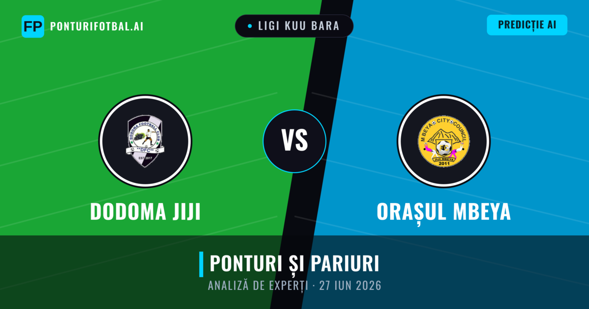 Dodoma Jiji vs Orașul Mbeya — pronostic și avancronică meci