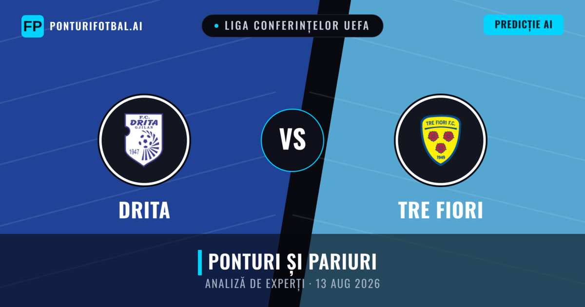 Drita vs Tre Fiori — pronostic și avancronică meci