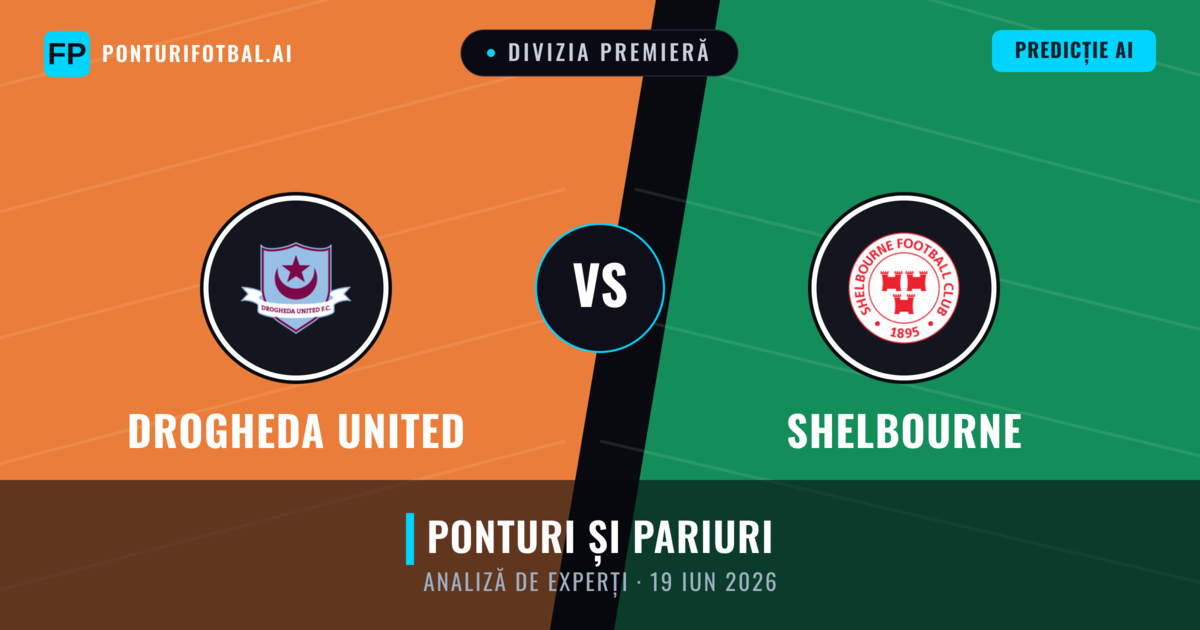 Drogheda United vs Shelbourne — pronostic și avancronică meci