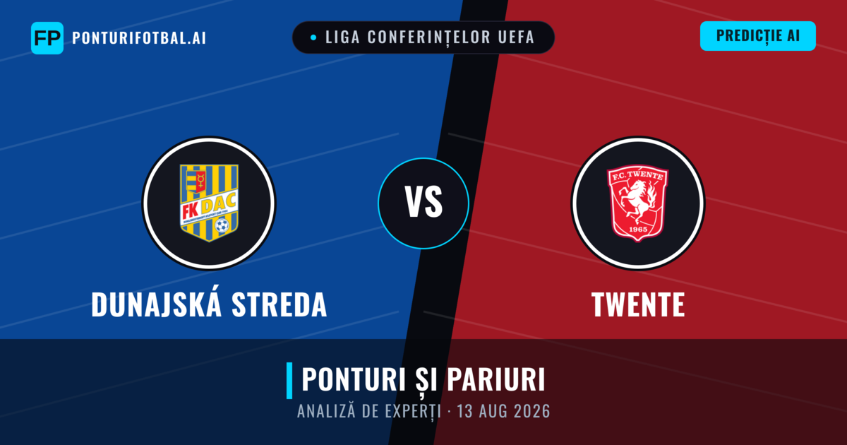 Dunajská Streda vs Twente — pronostic și avancronică meci