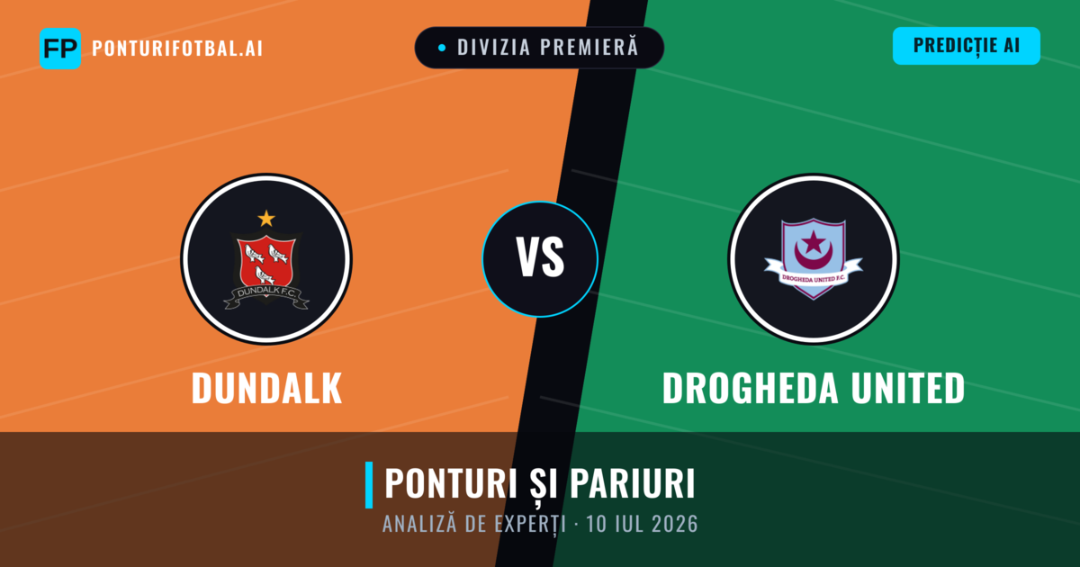 Dundalk vs Drogheda United — pronostic și avancronică meci