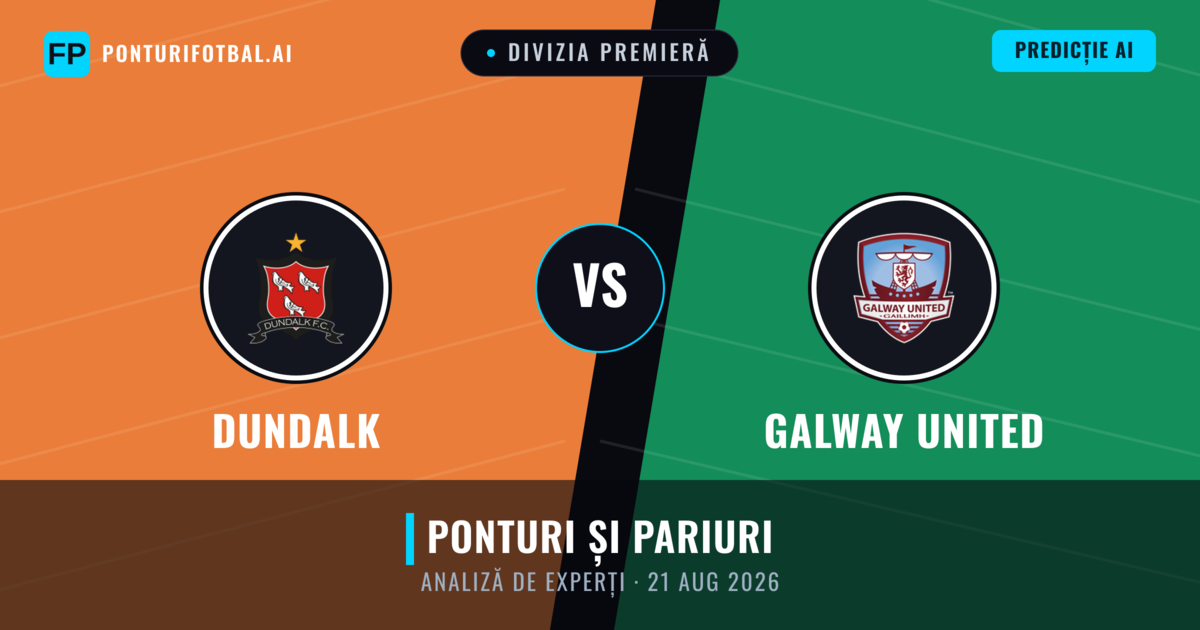 Dundalk vs Galway United — pronostic și avancronică meci
