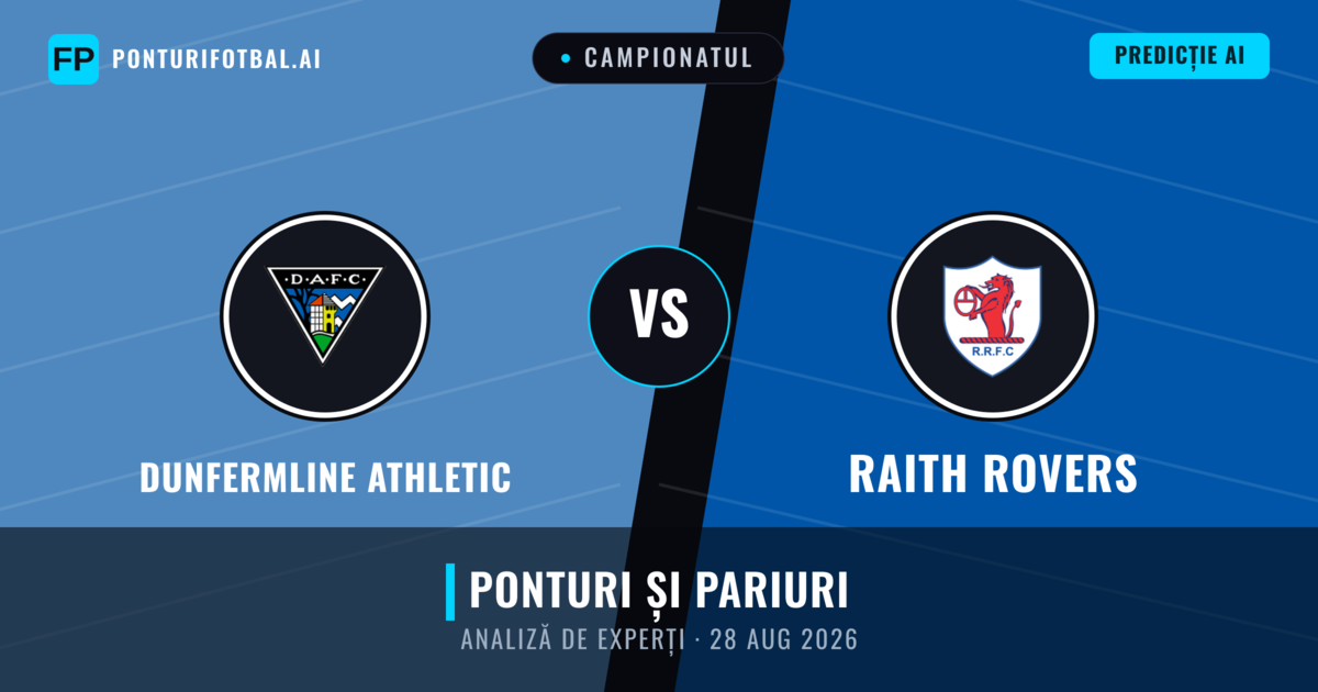 Dunfermline Athletic vs Raith Rovers — pronostic și avancronică meci