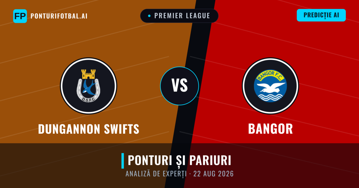 Dungannon Swifts vs Bangor — pronostic și avancronică meci