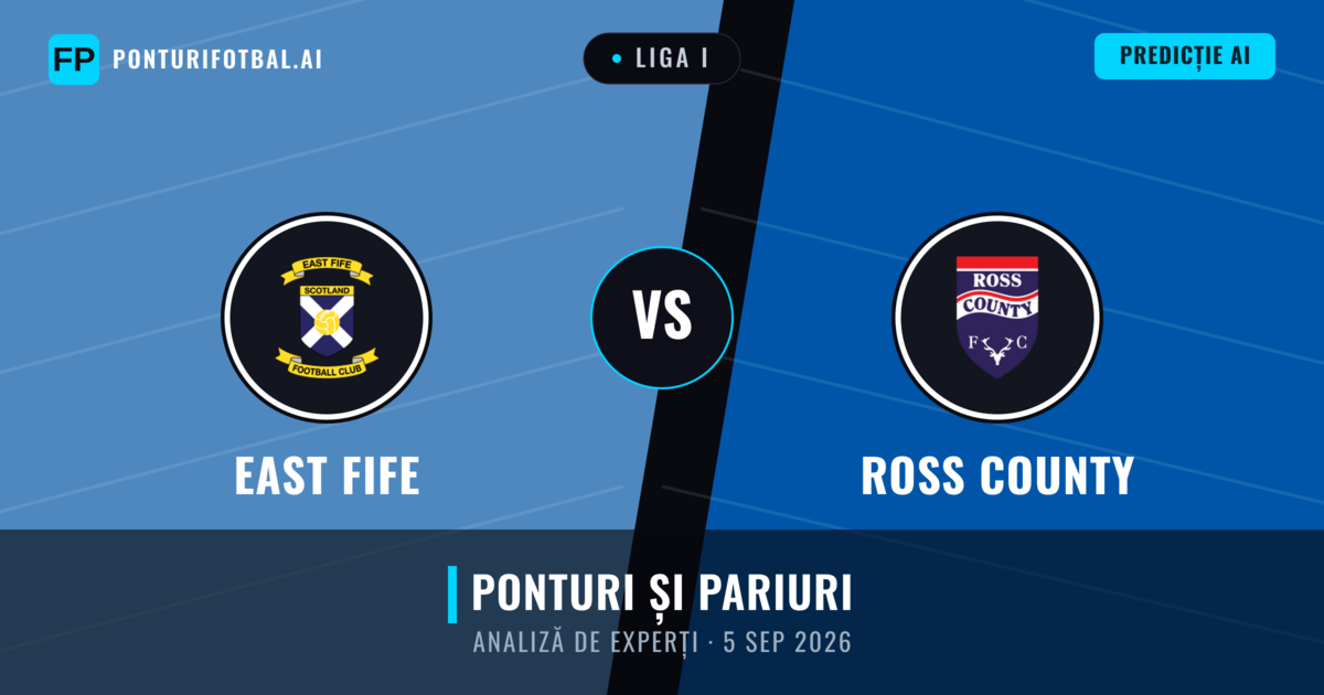 East Fife vs Ross County — pronostic și avancronică meci