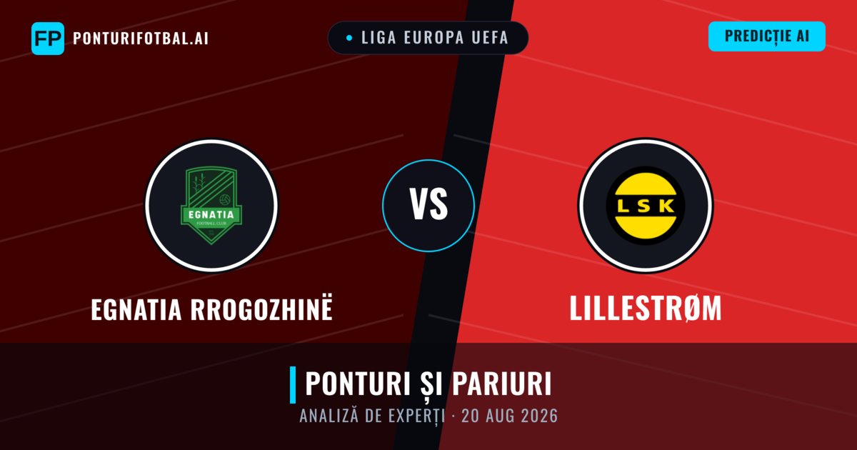 Egnatia Rrogozhinë vs Lillestrøm — pronostic și avancronică meci
