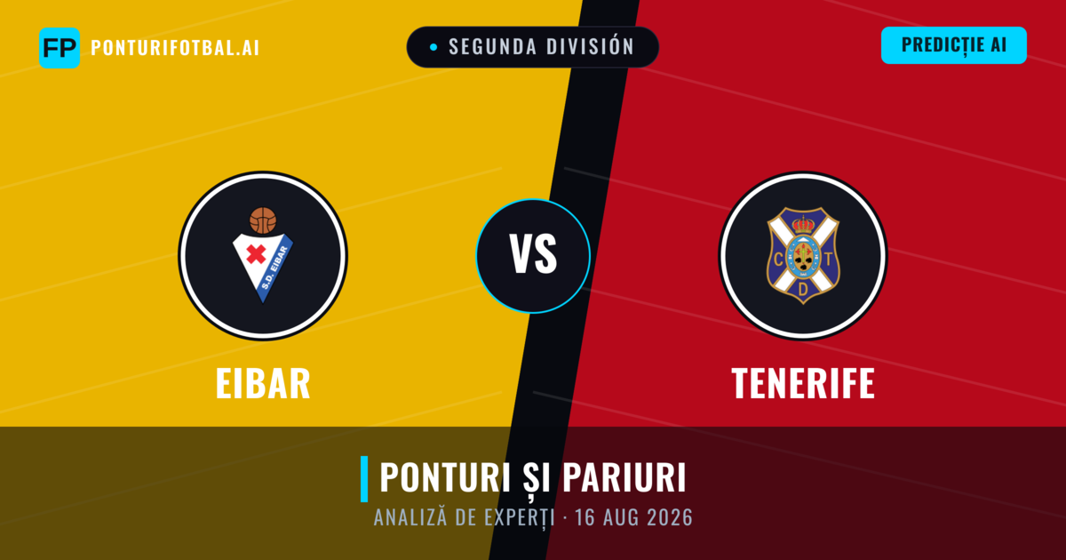 Eibar vs Tenerife — pronostic și avancronică meci