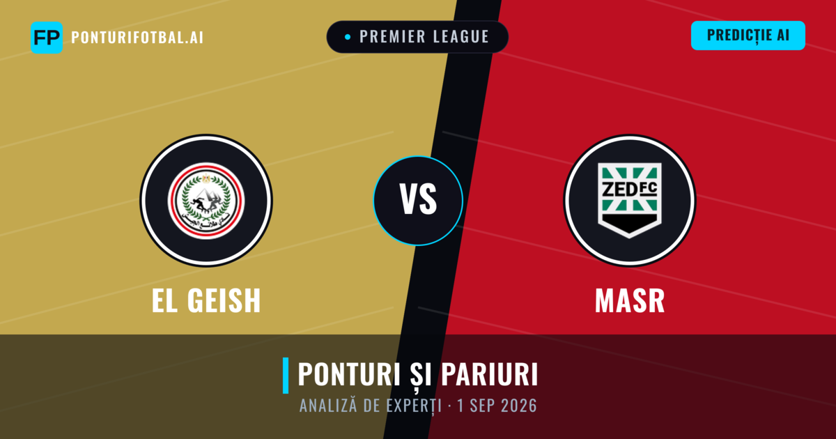 El Geish vs Masr — pronostic și avancronică meci