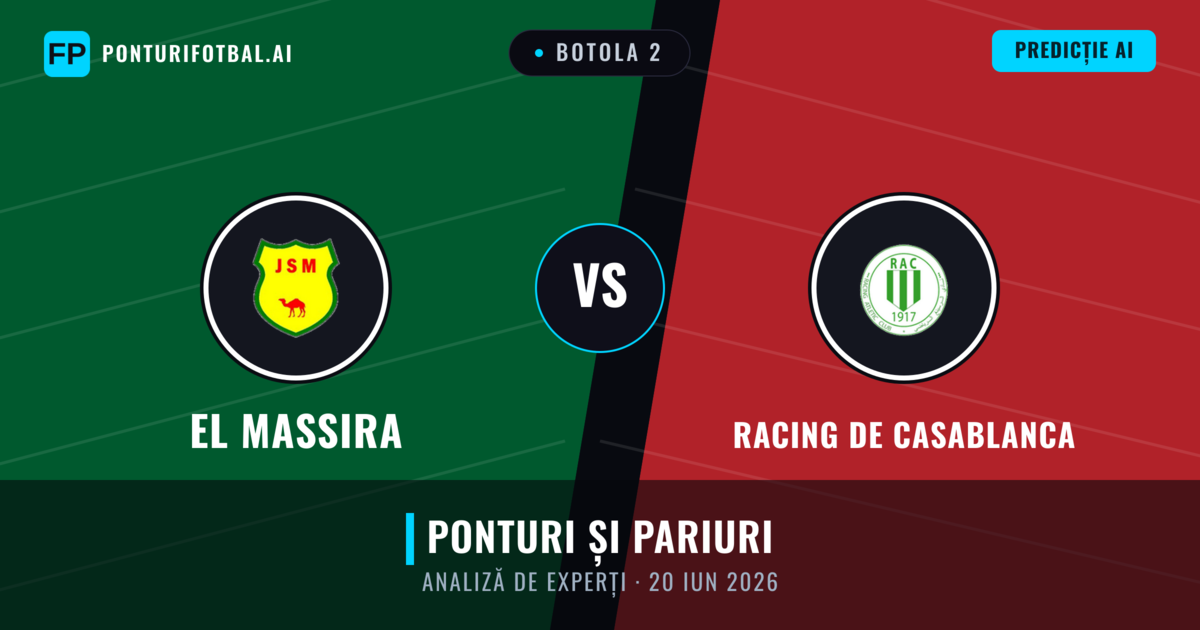 El Massira vs Racing de Casablanca — pronostic și avancronică meci