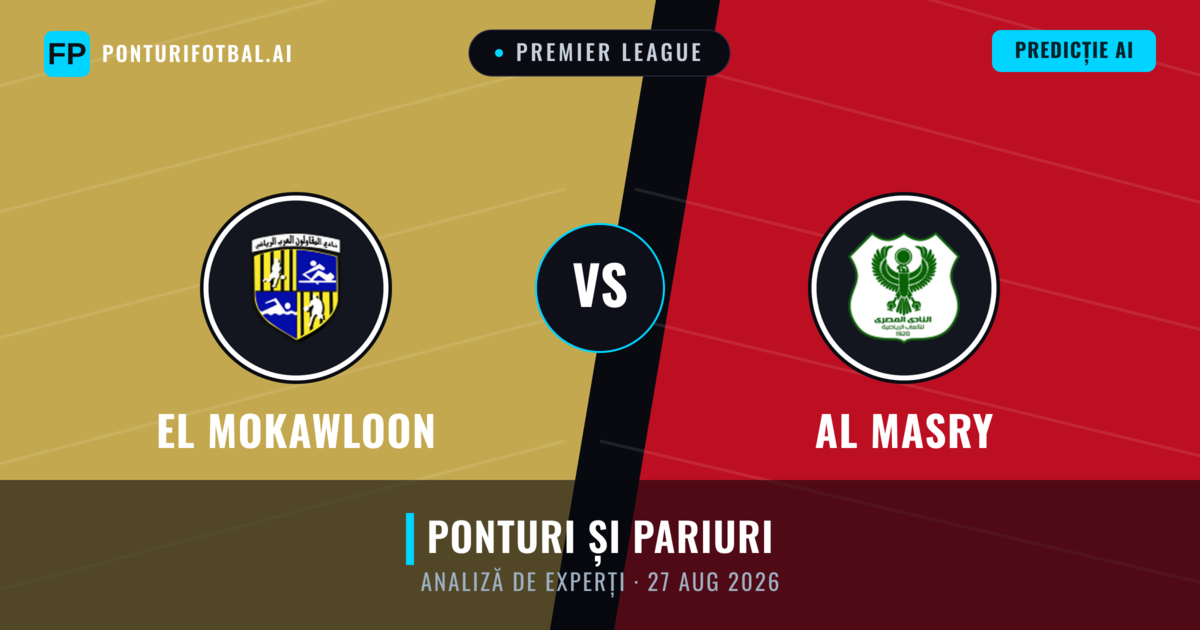 El Mokawloon vs Al Masry — pronostic și avancronică meci
