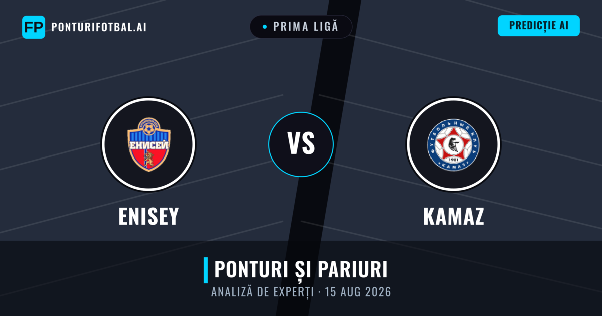 Enisey vs KAMAZ — pronostic și avancronică meci
