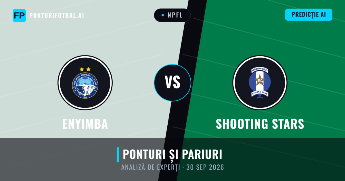 Enyimba vs Shooting Stars — pronostic și avancronică meci