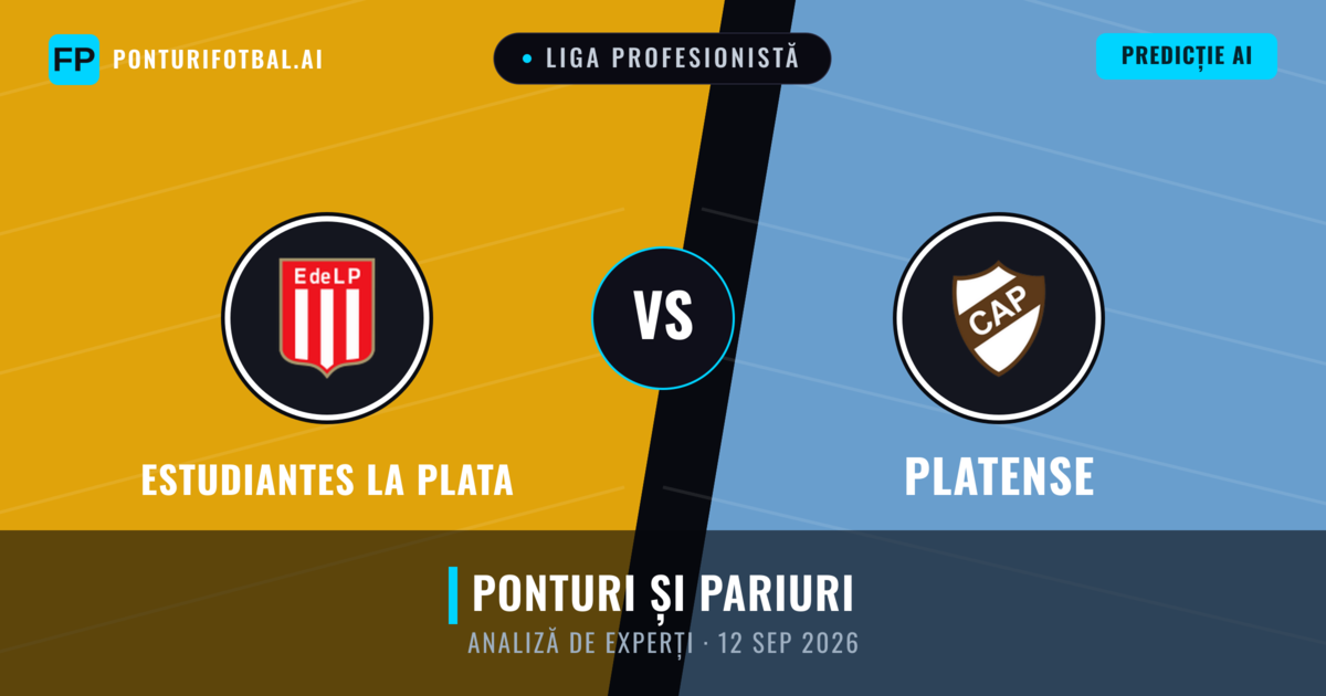 Estudiantes La Plata vs Platense — pronostic și avancronică meci