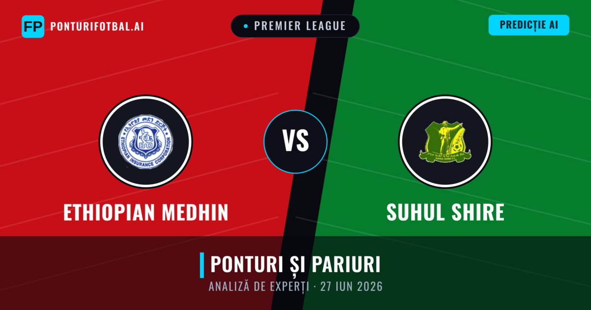 Ethiopian Medhin vs Suhul Shire — pronostic și avancronică meci