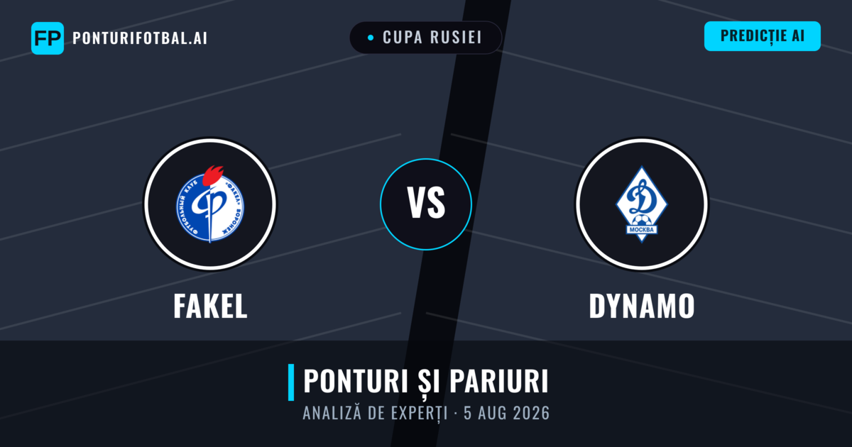 Fakel vs Dynamo — pronostic și avancronică meci