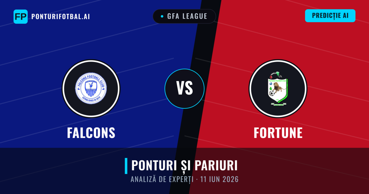 Falcons vs Fortune — pronostic și avancronică meci