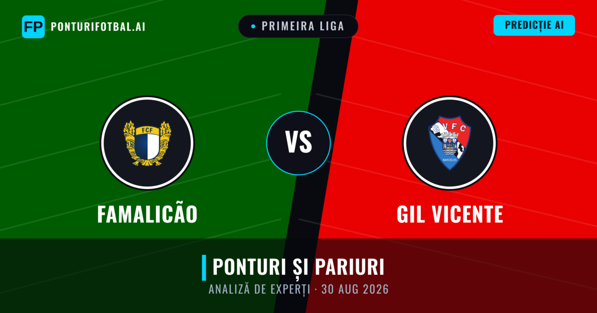 Famalicão vs GIL Vicente — pronostic și avancronică meci