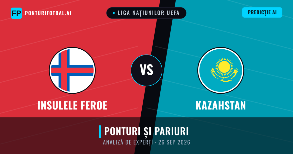Insulele Feroe vs Kazahstan — pronostic și avancronică meci