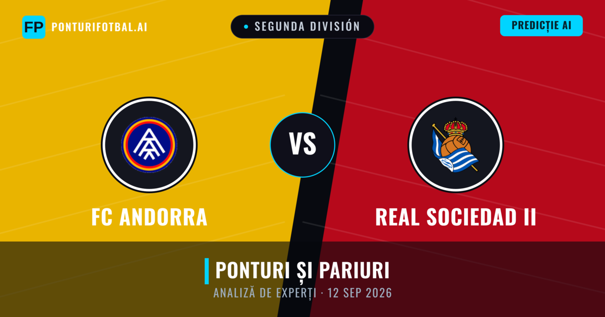 FC Andorra vs Real Sociedad II — pronostic și avancronică meci