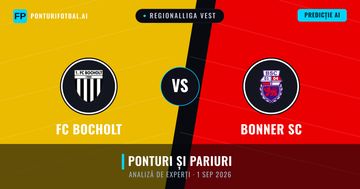 FC Bocholt vs Bonner SC — pronostic și avancronică meci