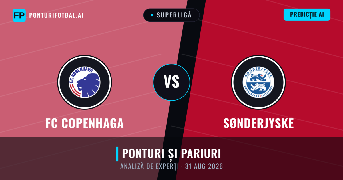 FC Copenhaga vs Sønderjyske — pronostic și avancronică meci
