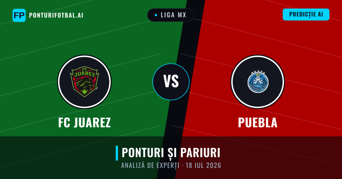 FC Juarez vs Puebla — pronostic și avancronică meci