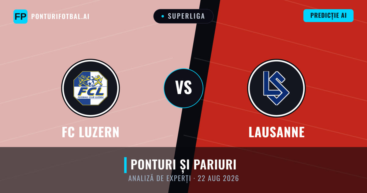 FC Luzern vs Lausanne — pronostic și avancronică meci