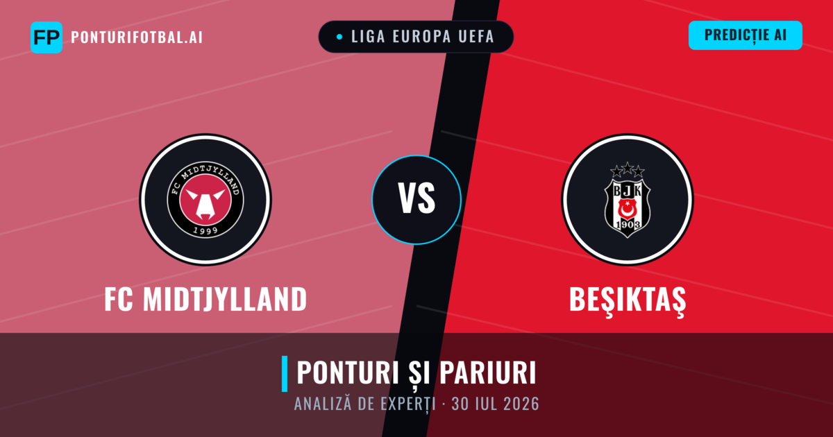 FC Midtjylland vs Beşiktaş — pronostic și avancronică meci