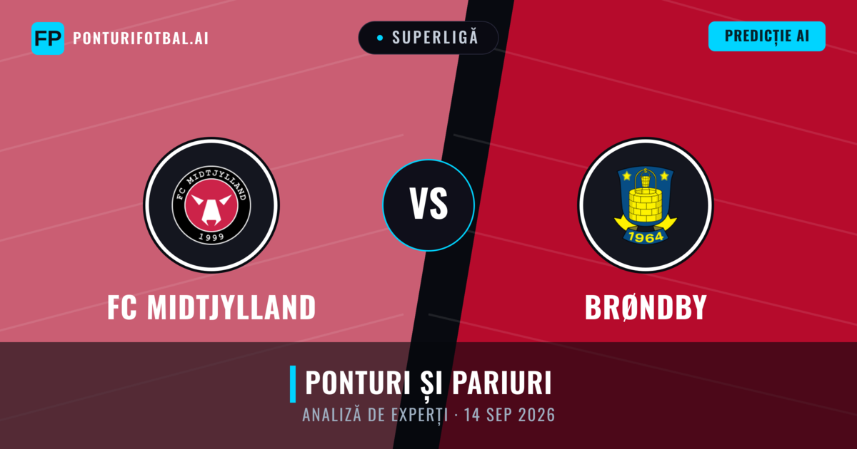 FC Midtjylland vs Brøndby — pronostic și avancronică meci