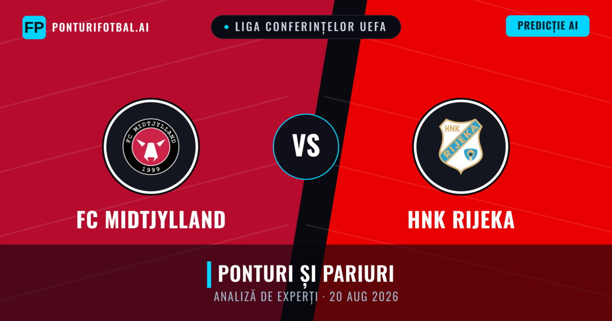 FC Midtjylland vs HNK Rijeka — pronostic și avancronică meci