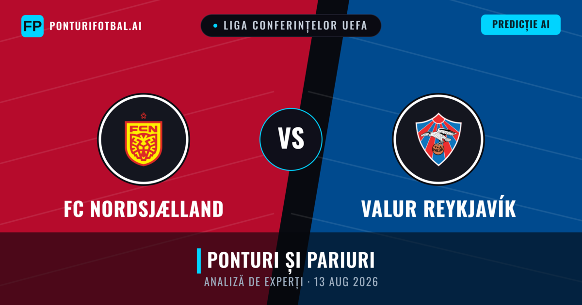 FC Nordsjælland vs Valur Reykjavík — pronostic și avancronică meci