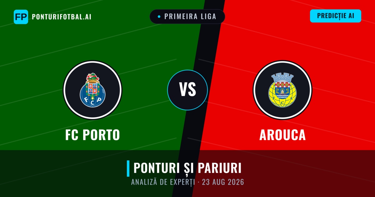 FC Porto vs Arouca — pronostic și avancronică meci